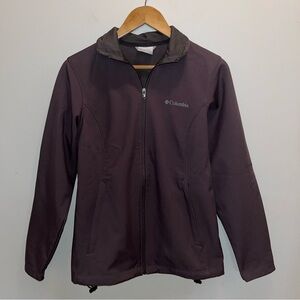 Columbia Soft Shell Zip Up Jacket Women’s Size Small